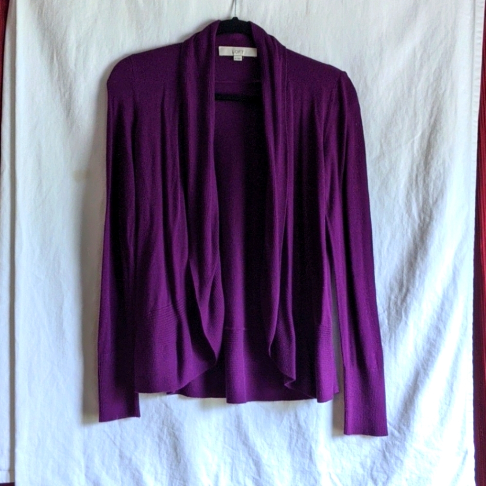Ann Taylor Loft Small Plum Sweater